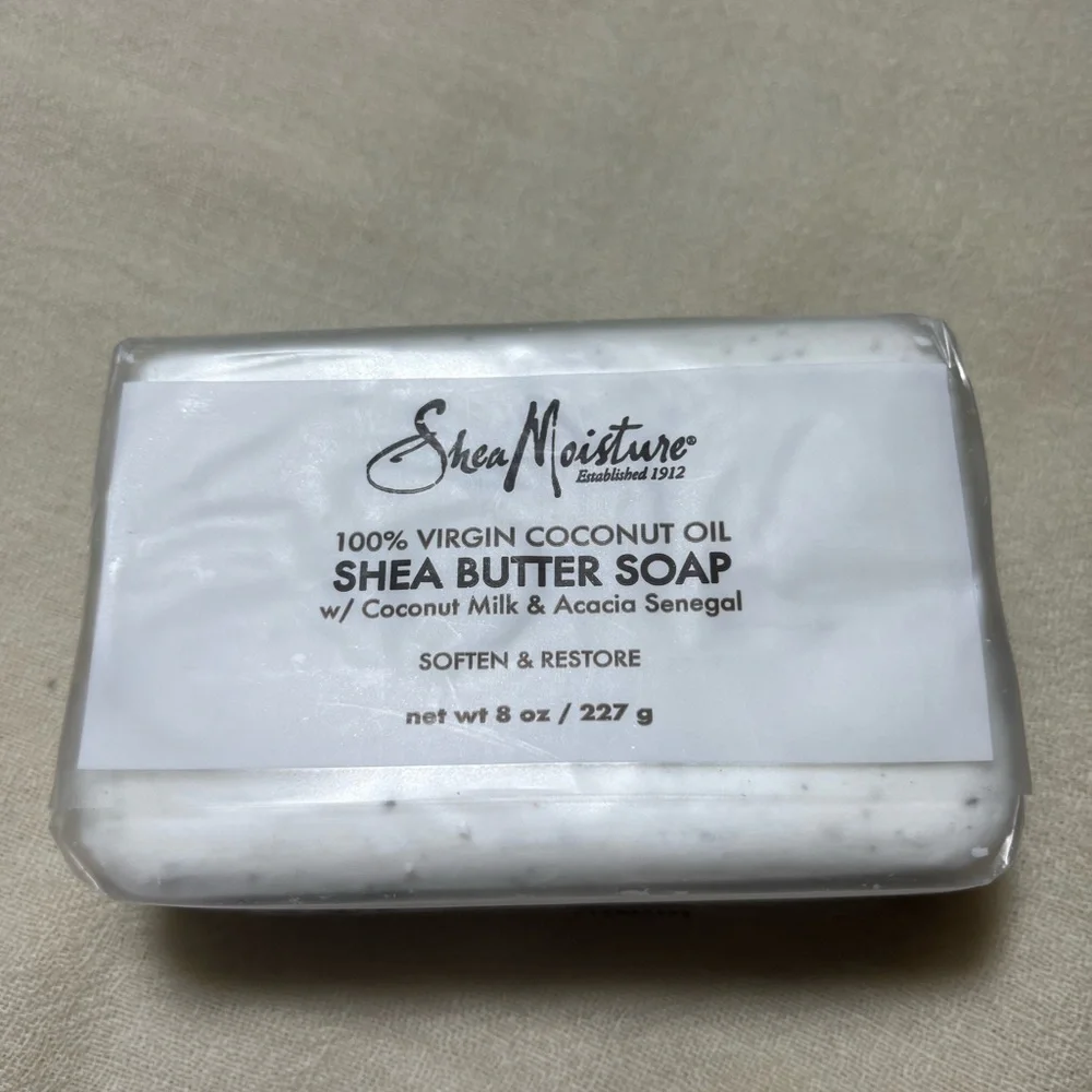 Shea Moisture‎ AFRICAN BLACK SOAP, SHEA BUTTER SOAP